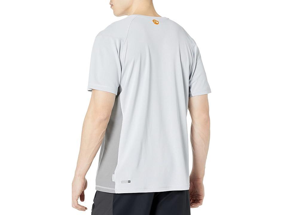 Quiksilver Waterman Bamboo Check 2 Short Sleeve Surf Tee Men's Swimwear Product Image