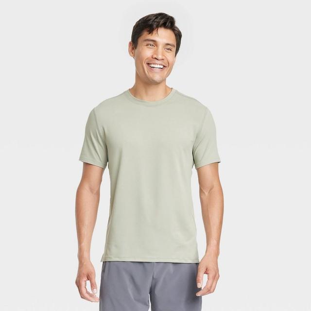 Mens Short Sleeve Performance T-Shirt - All In Motion Light L Product Image