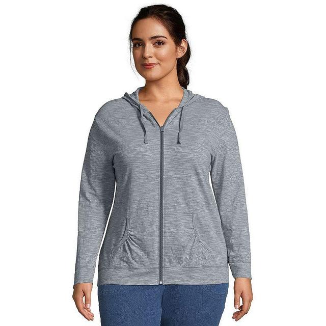 Plus Size Just My Size Slubbed Hoodie, Womens Product Image