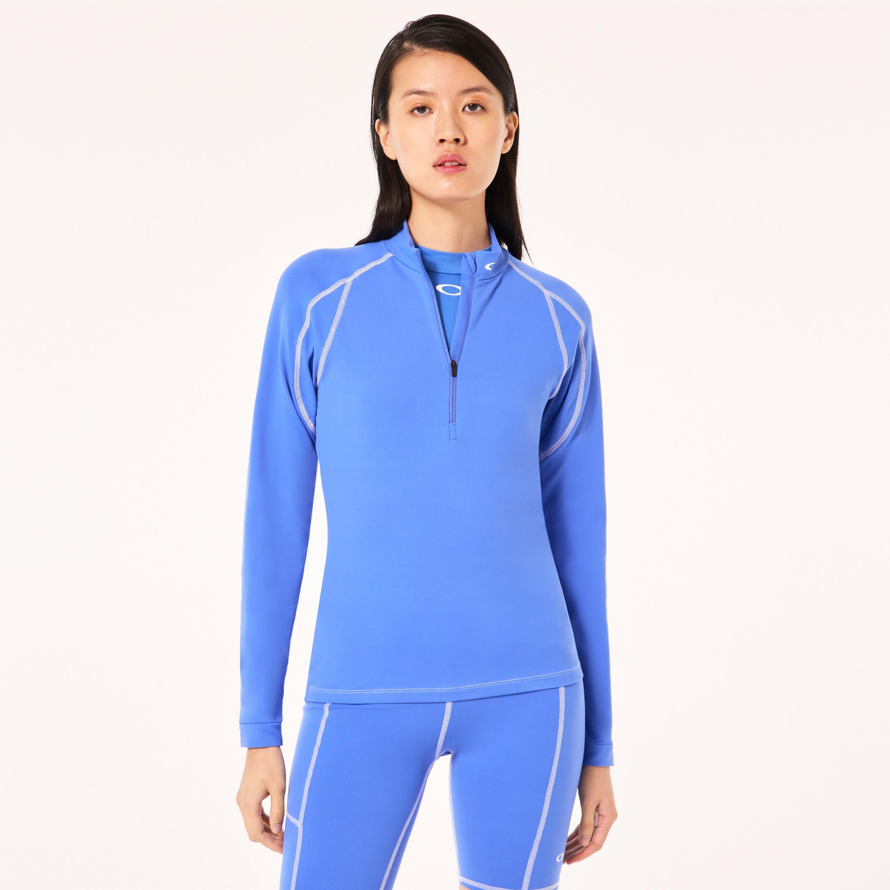 Oakley Women's Woman Ribbed Qtr Zip Size: L Product Image