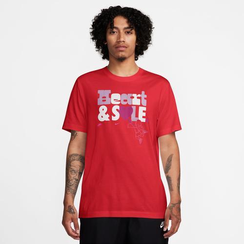 Nike Mens Nike Heart & Sole T-Shirt - Mens University Red Product Image