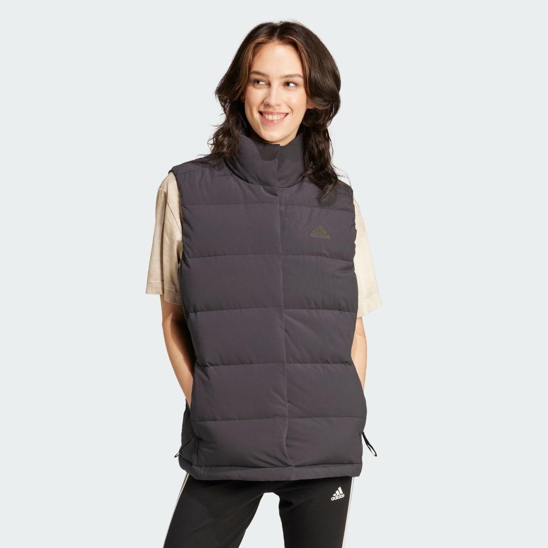 adidas Helionic Down Vest White L Womens product image