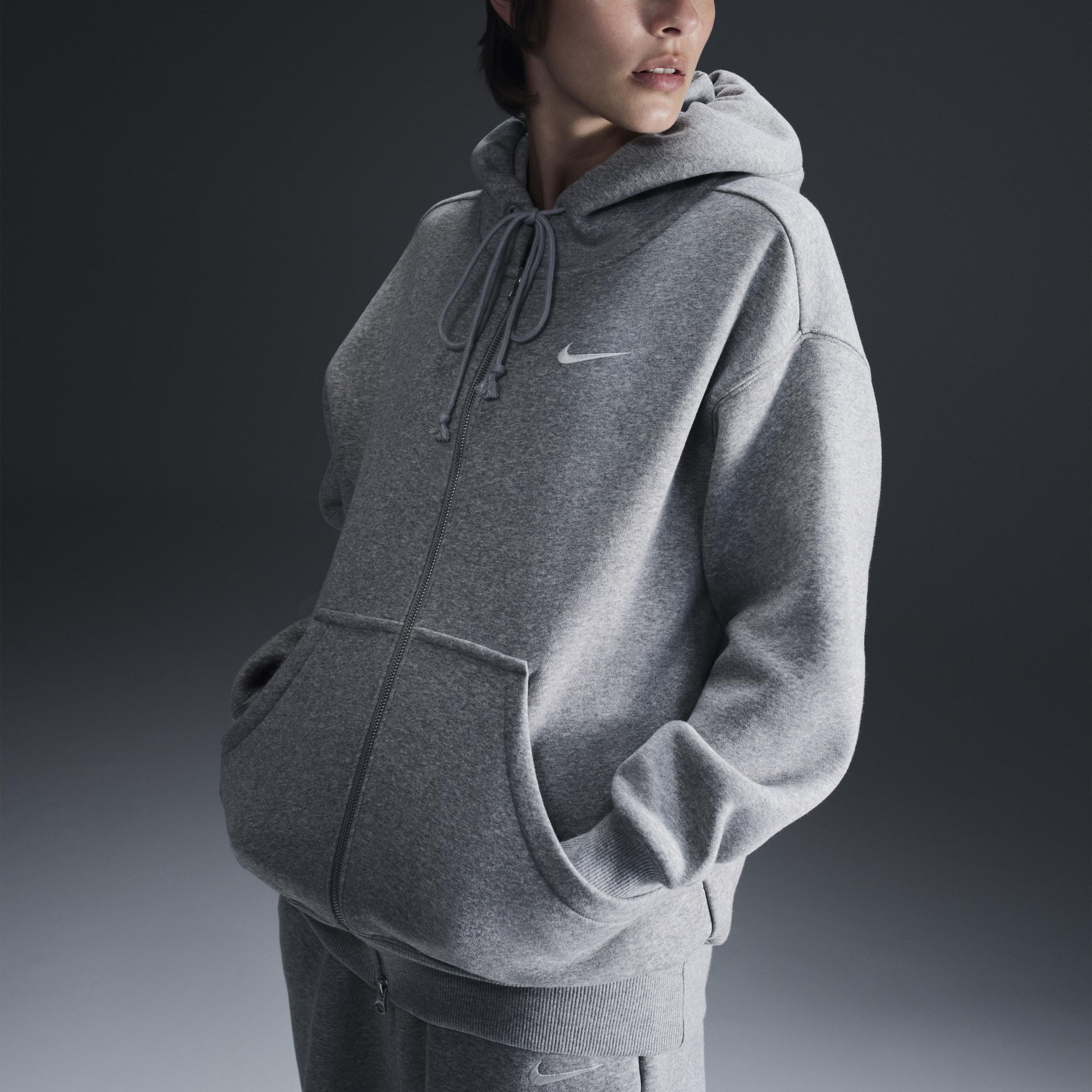 Women's Nike Sportswear Phoenix Fleece Oversized Full-Zip Hoodie Product Image