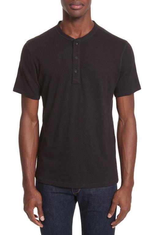 rag & bone Classic Short Sleeve Henley Product Image