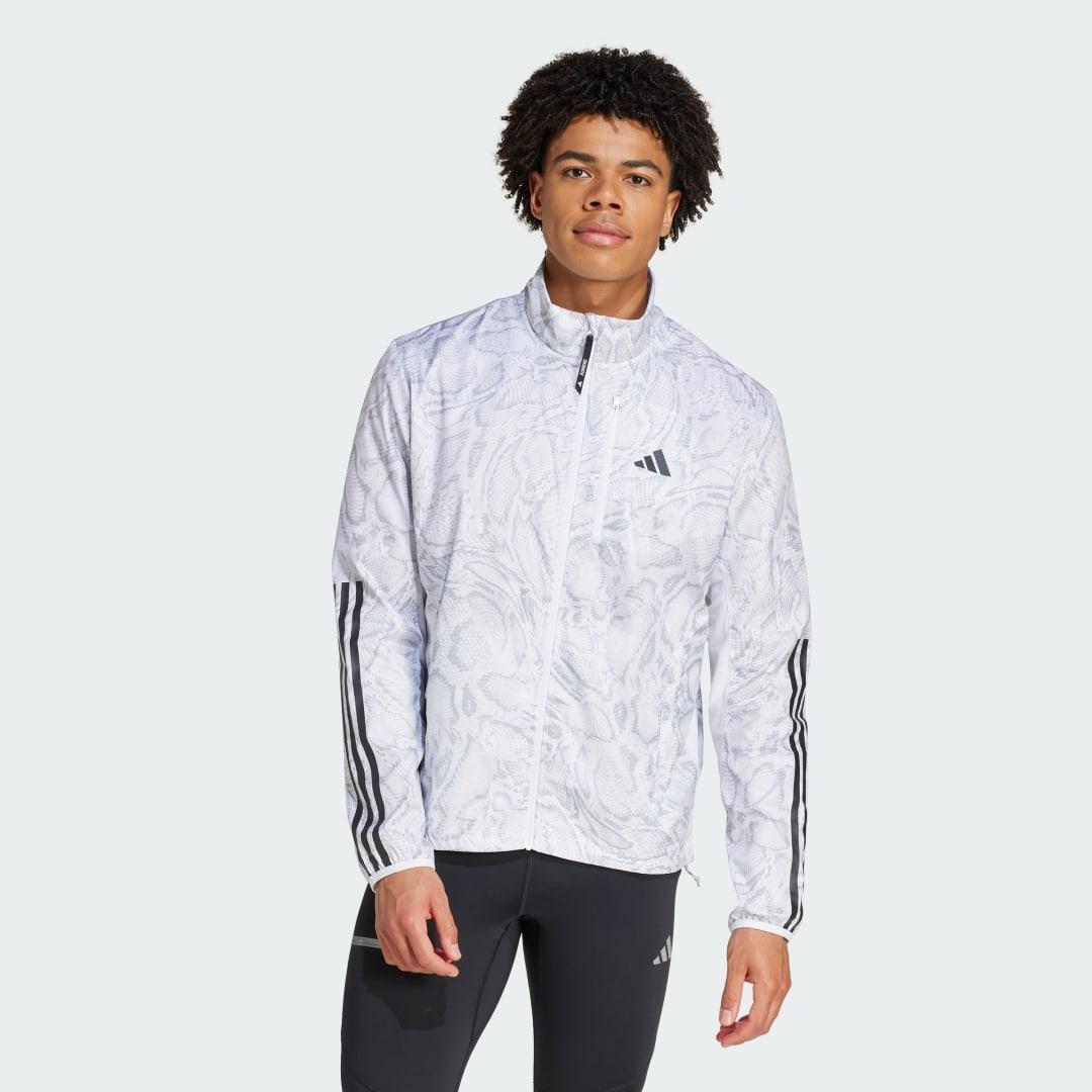 adidas Own the Run Excite WIND.RDY Jacket Black M Mens Product Image