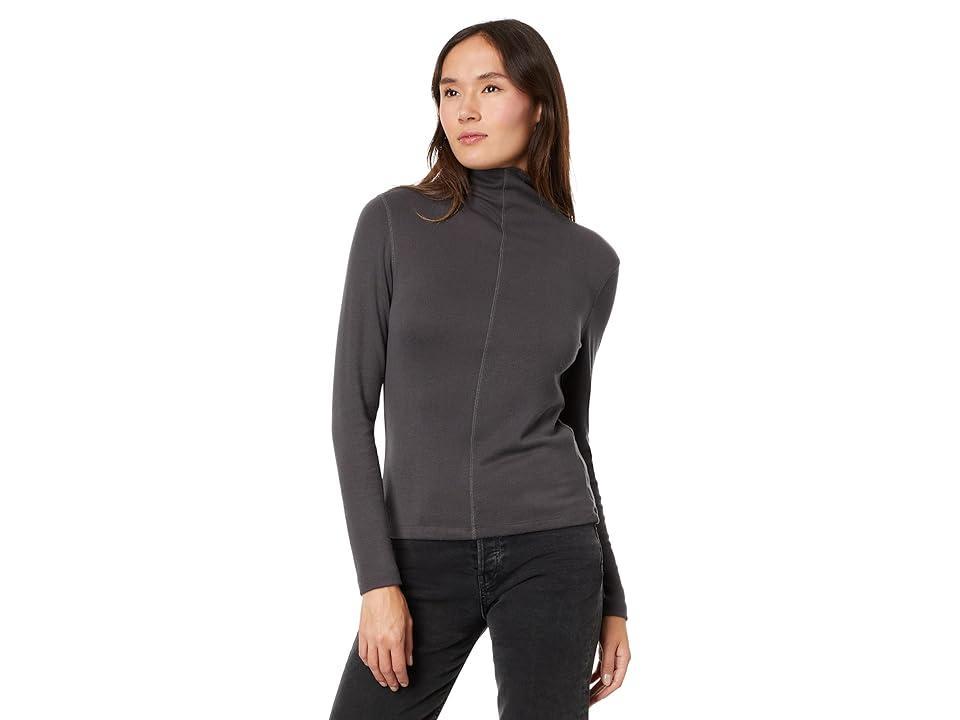 Sanctuary Soft Mock Rib Knit (Mineral) Women's Clothing Product Image