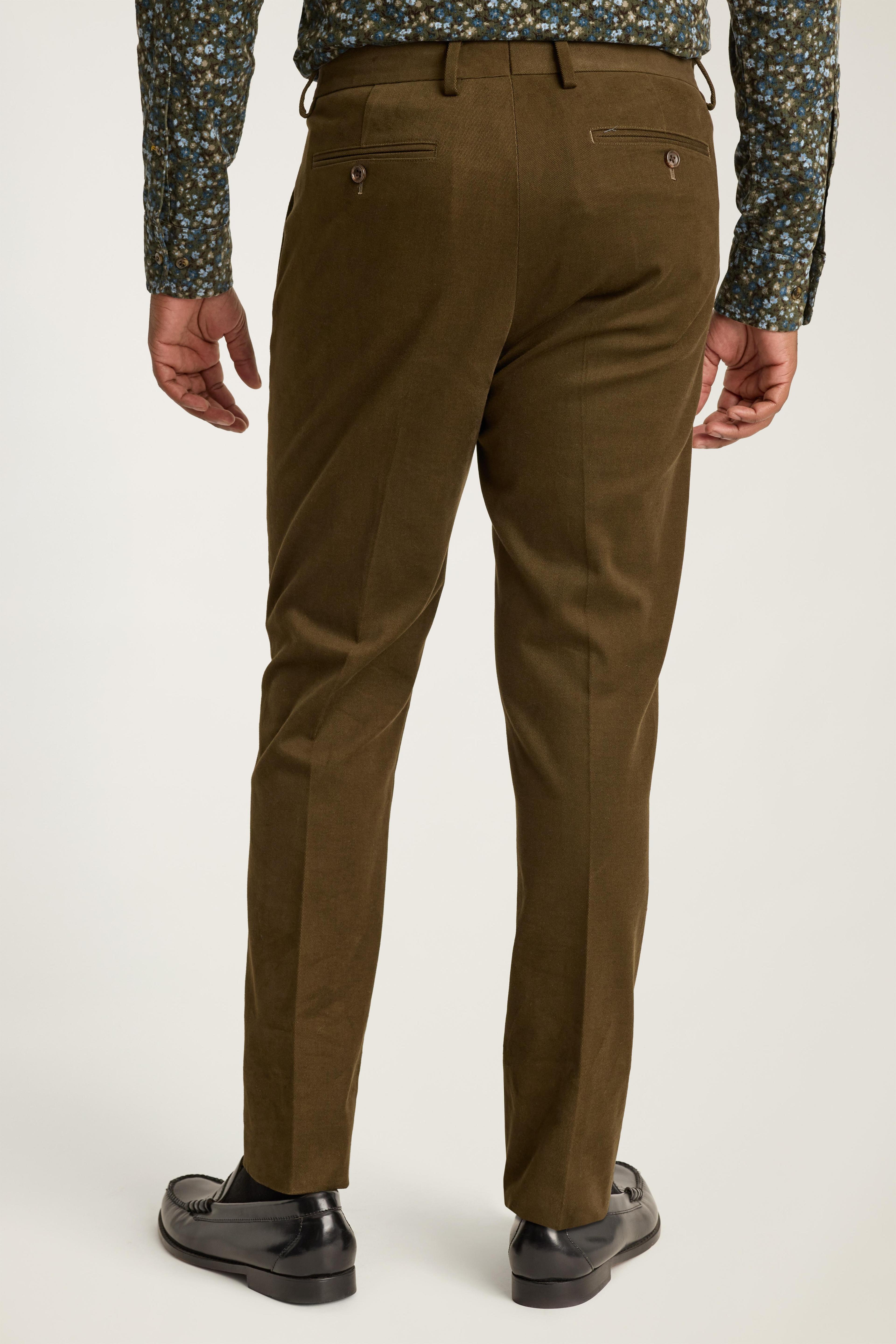 Jetsetter Italian Brushed Cotton Dress Pant Product Image