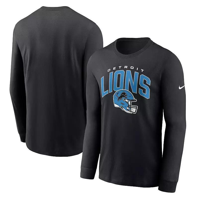 Mens Nike Detroit Lions Essential Long Sleeve T-Shirt Product Image