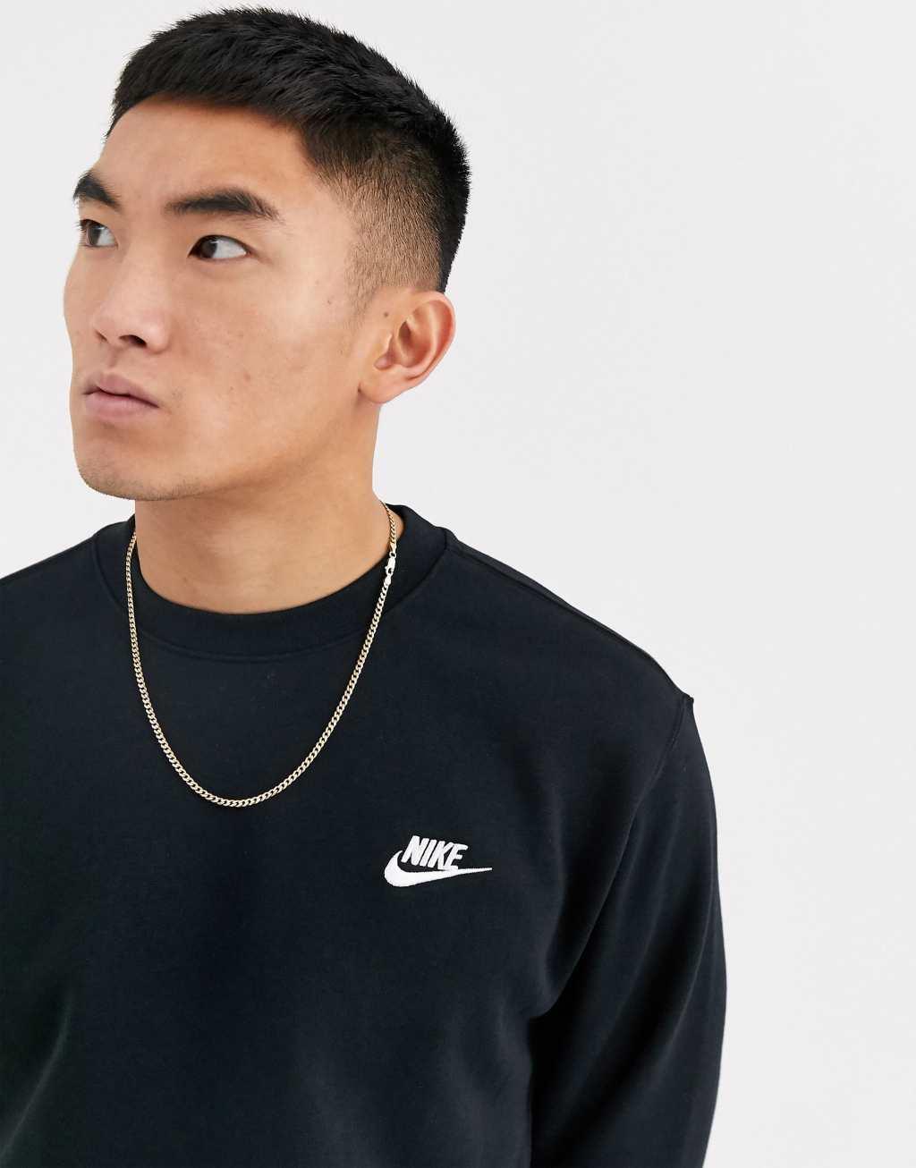 Nike Mens Club Crew - Blue/White Product Image