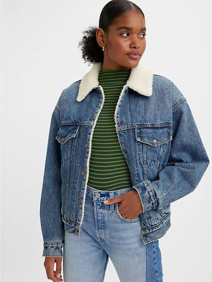 Levi's Sherpa Trucker Jacket - Women's Product Image