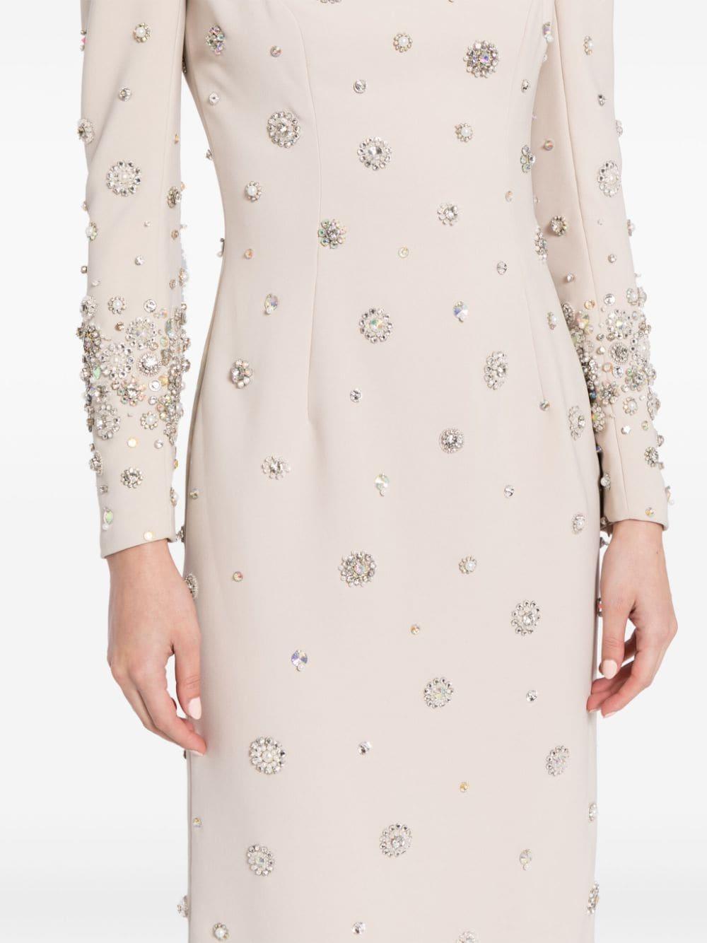 Galaxy crystal-embellished dress Product Image