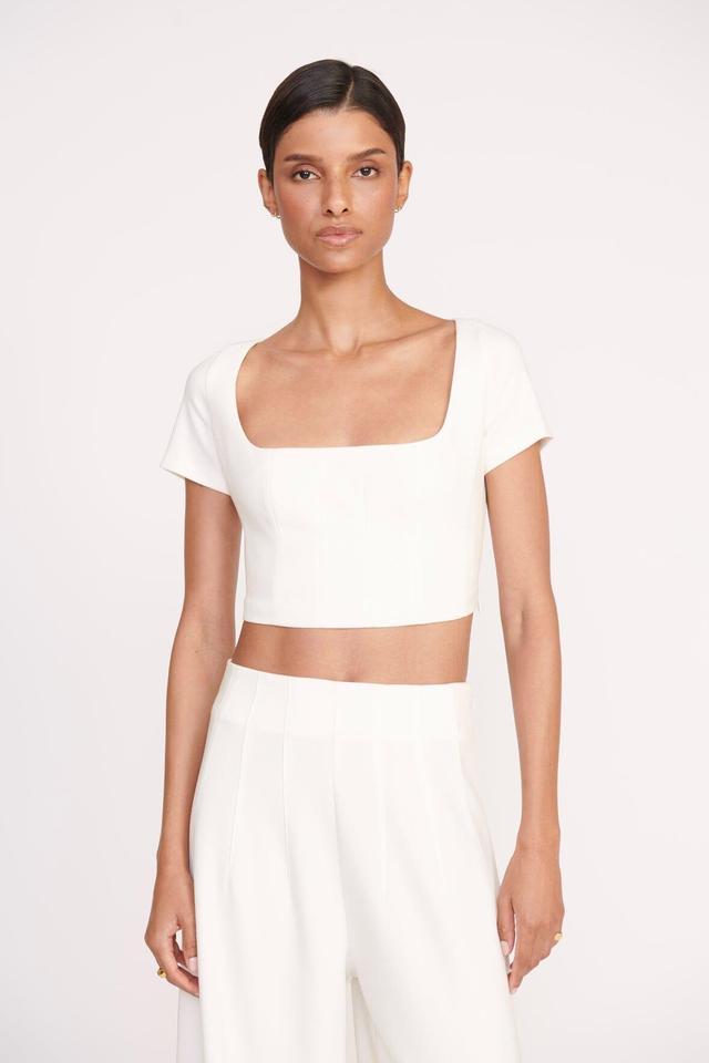 ANYA TOP | IVORY Product Image