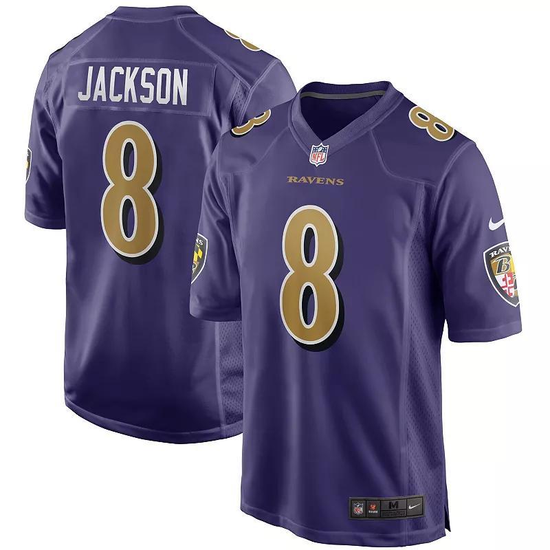 Mens Nike Lamar Jackson Baltimore Ravens Alternate Game Jersey Product Image