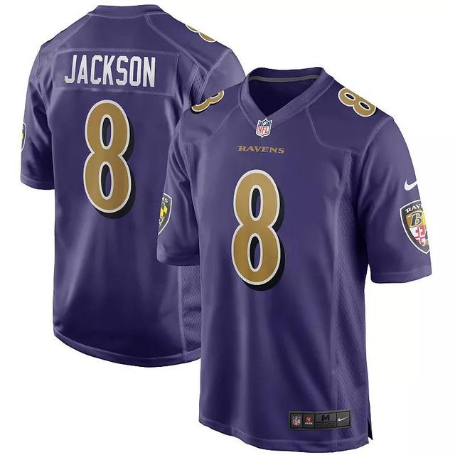 Mens Nike Lamar Jackson Baltimore Ravens Alternate Game Jersey Product Image