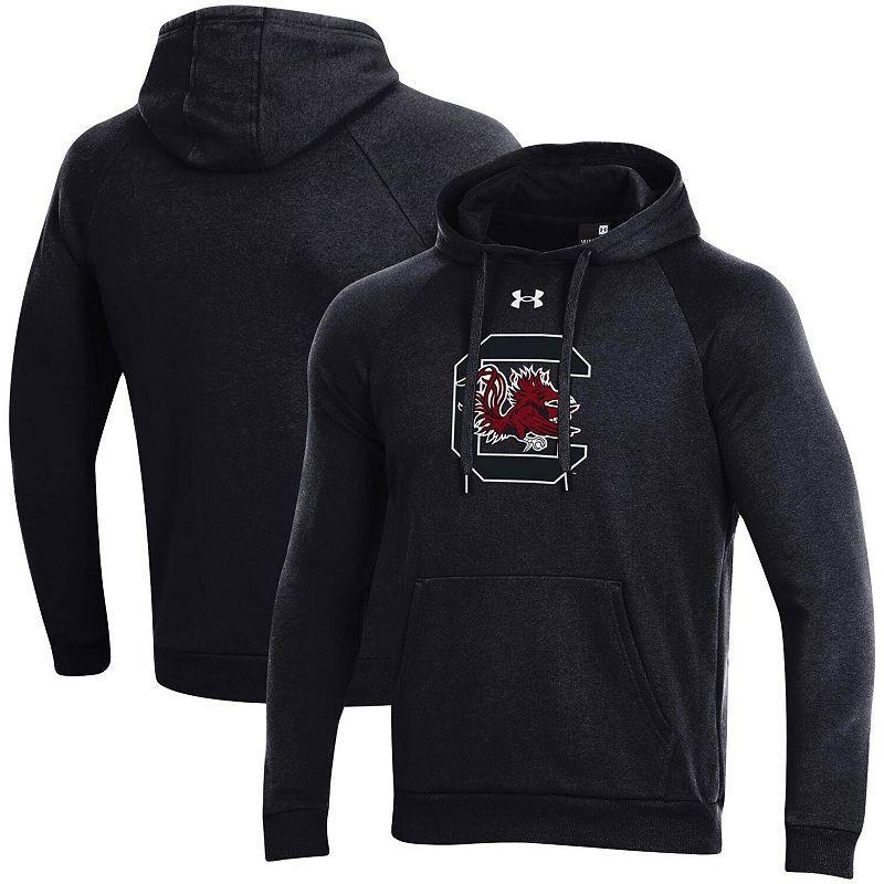 Mens Under Armour South Carolina Gamecocks Primary School Logo All Day Raglan Pullover Hoodie product image