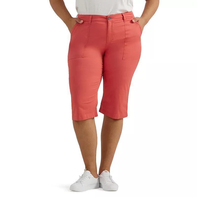 Plus Size Lee FLEX TO GO Utility Skimmer Pants, Womens Product Image