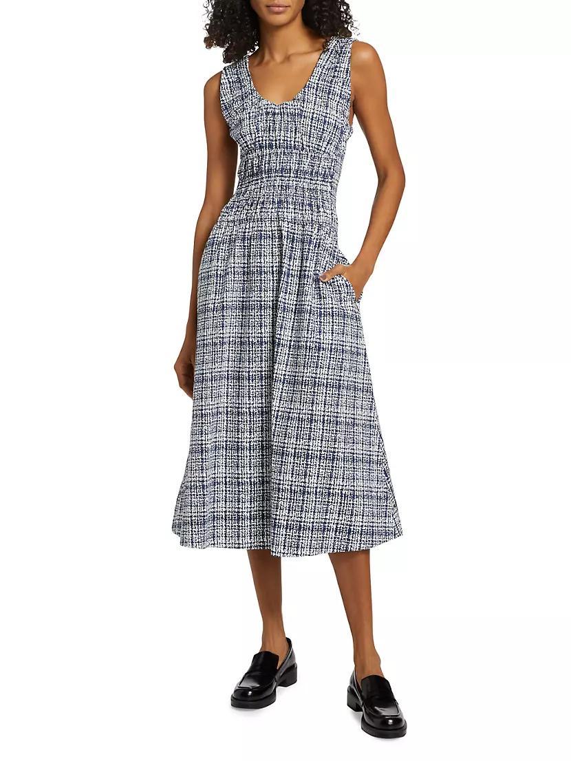 Penny Printed Cotton Poplin Midi Dress Product Image