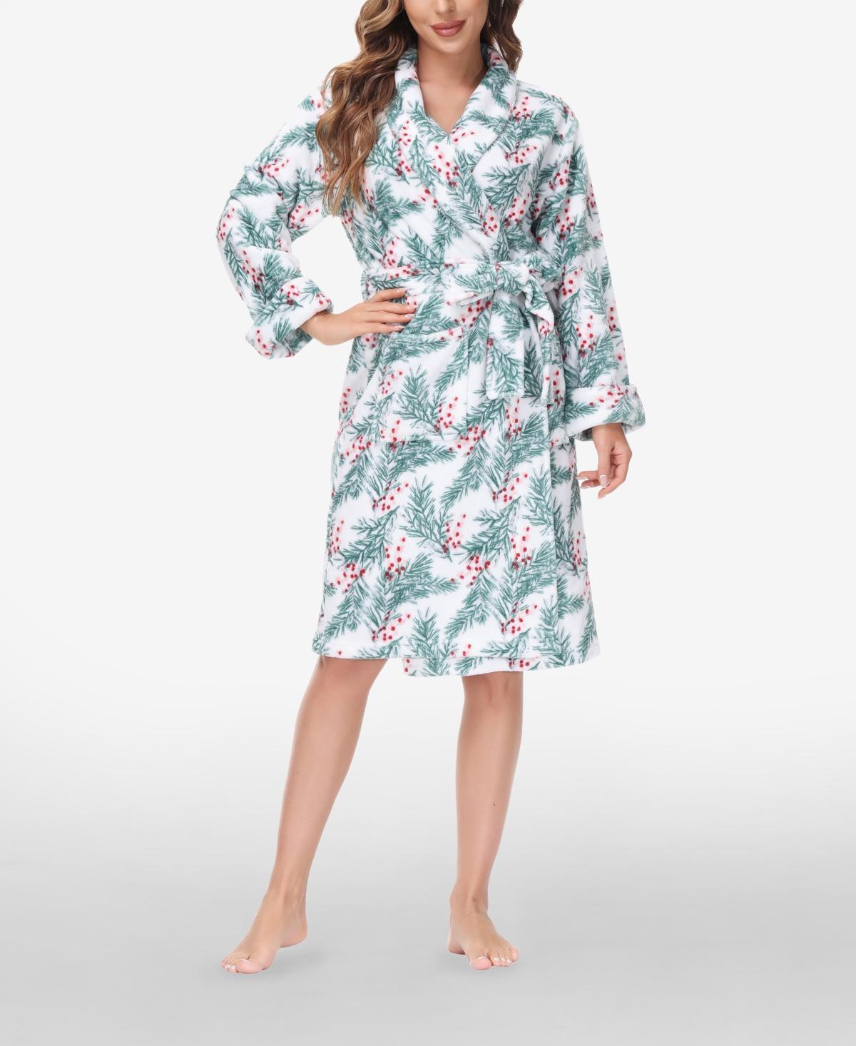 Beautyrest Womens Printed Plush Robe Product Image