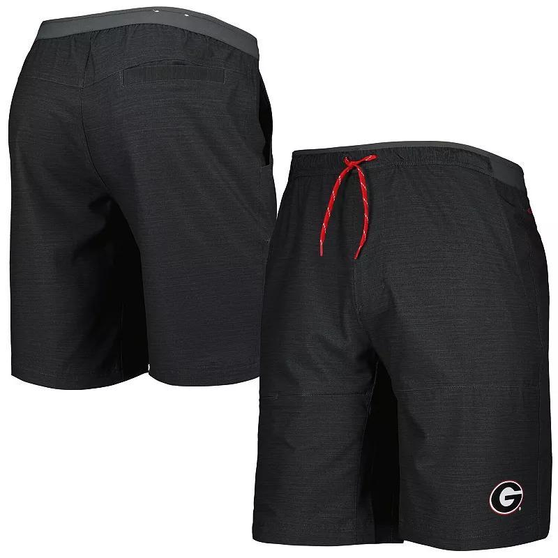 Mens Columbia Charcoal Georgia Bulldogs Twisted Creek Omni-Shade Omni-Shield Shorts Product Image