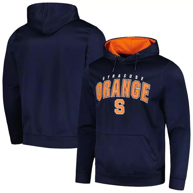 Mens Colosseum Syracuse Orange ResistancePullover Hoodie Blue Product Image