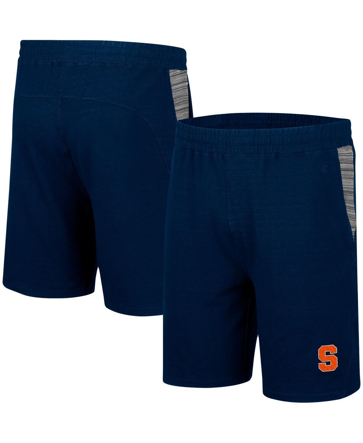 Mens Colosseum Syracuse Orange Wild Party Shorts Blue Product Image