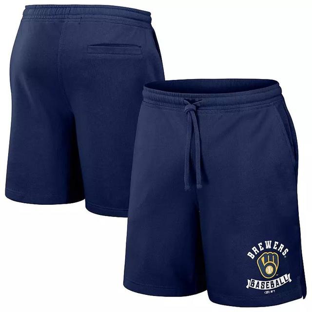 Mens Darius Rucker Collection by Fanatics Navy Cleveland Guardians Team Color Shorts Grd Blue Product Image