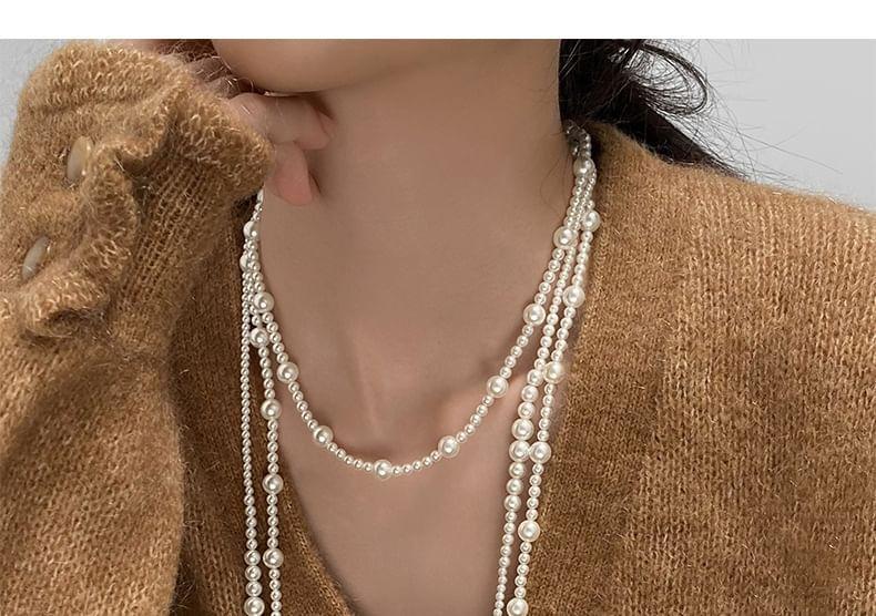 Faux Pearl Necklace / Set  (Various Designs) Product Image