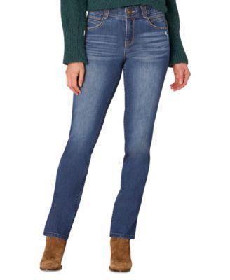 Petite Absolution Straight-Leg Jeans product image