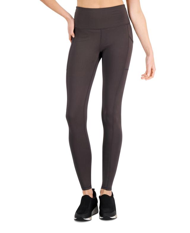 Id Ideology Womens Compression Pocket Full-Length Leggings, Created for Macys Product Image