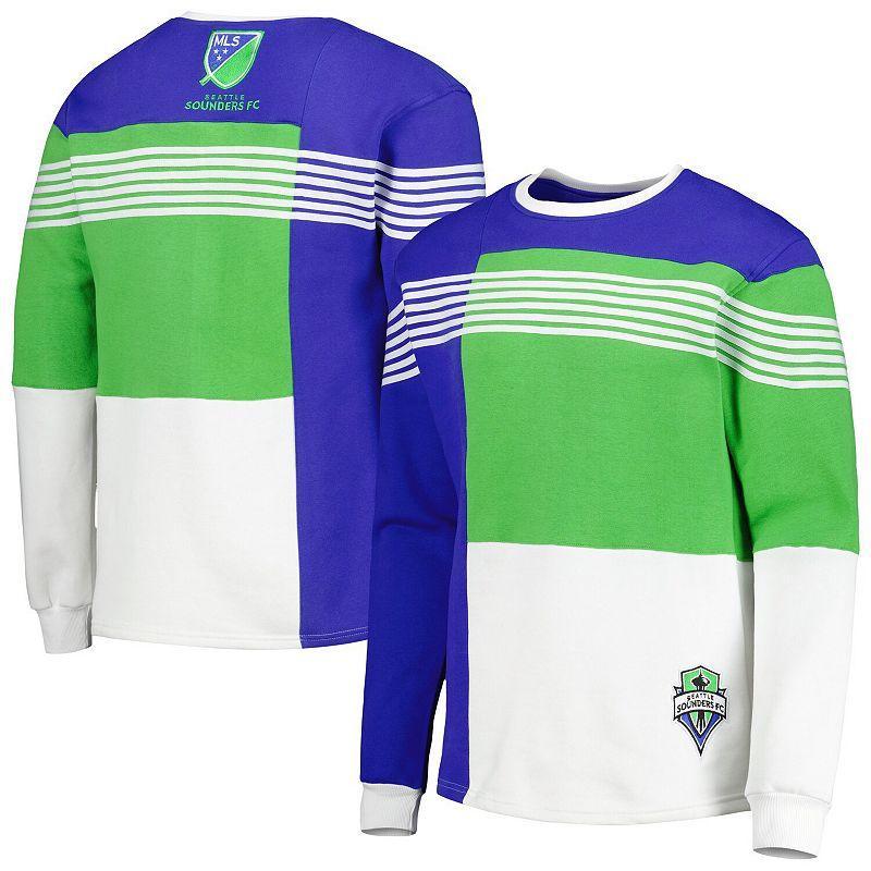 Mens Seattle Sounders FC Logo Pullover Sweatshirt Product Image