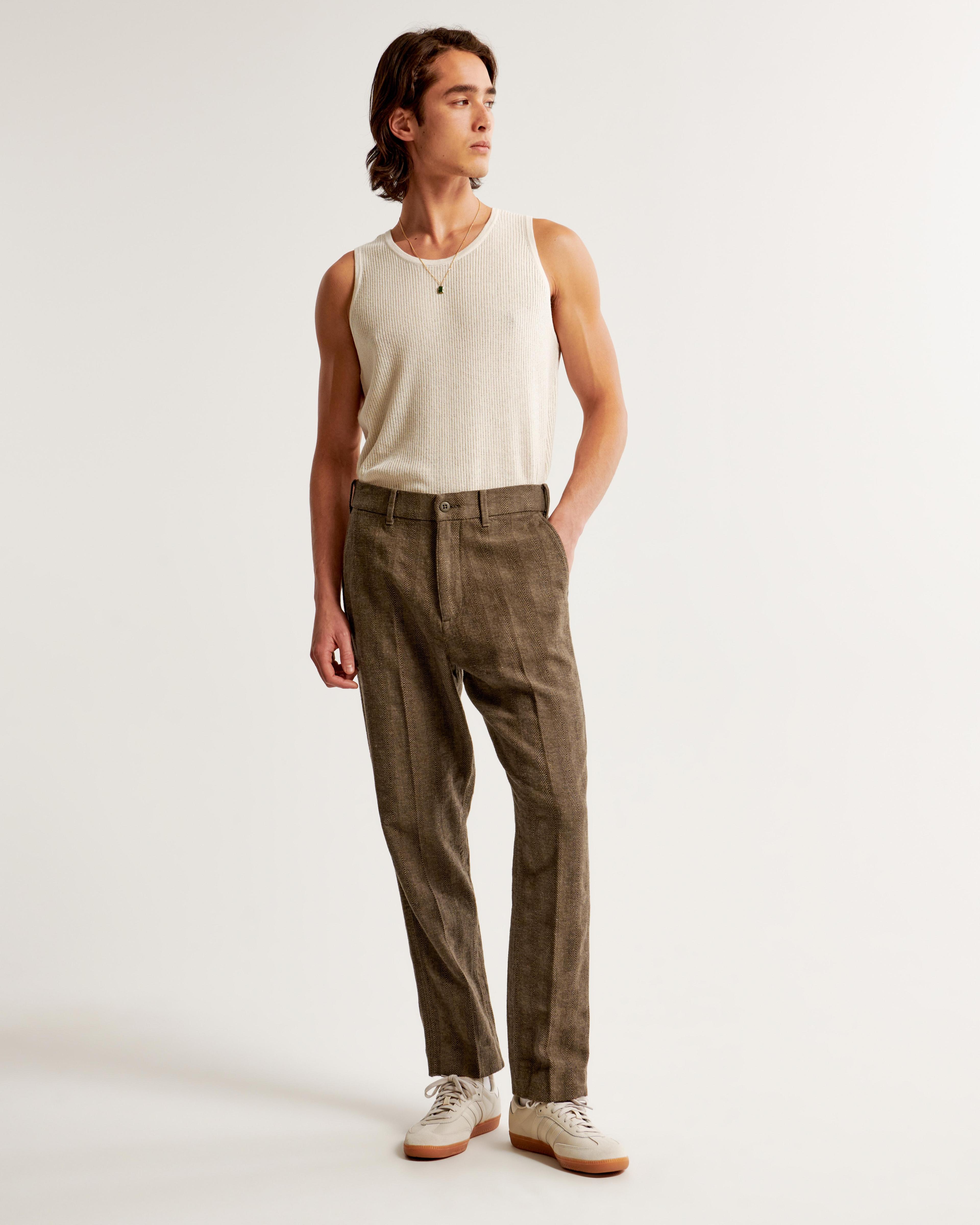 Linen-Blend Trouser product image