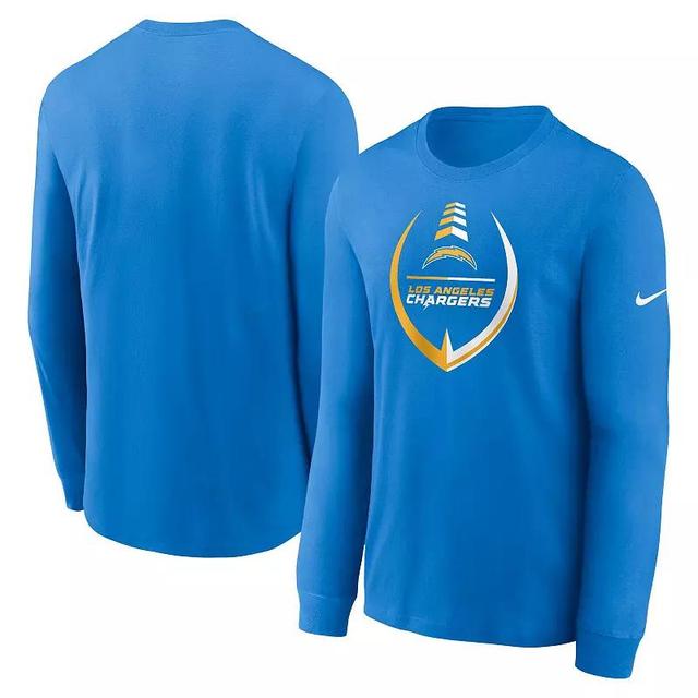 Mens Nike Powder Blue Los Angeles Chargers Icon Legend Long Sleeve Performance T-shirt Product Image