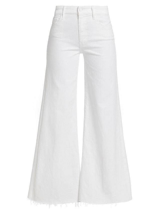 Womens The Roller Fray Mid-Rise Wide-Leg Pants Product Image