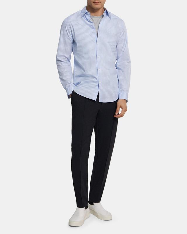 Standard-Fit Shirt in Stretch Cotton Product Image