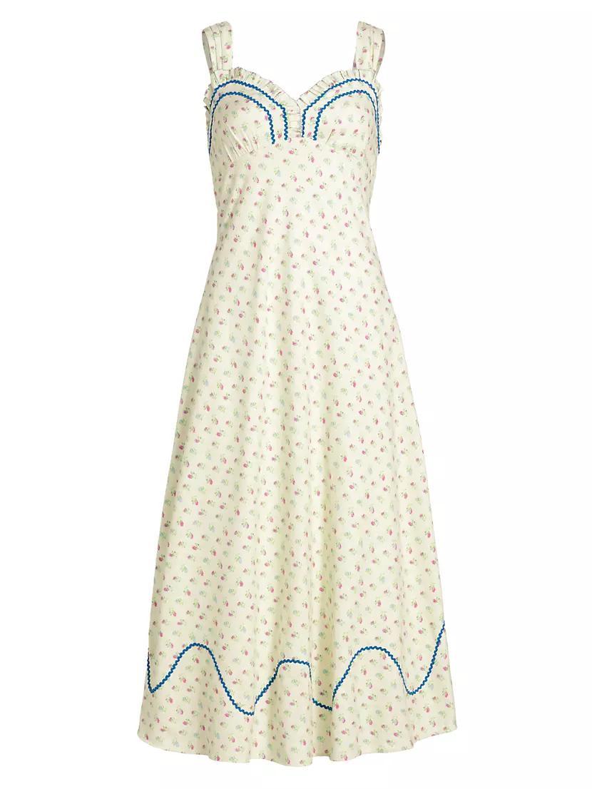 Sweet Hearts Cotton Fit & Flare Dress Product Image