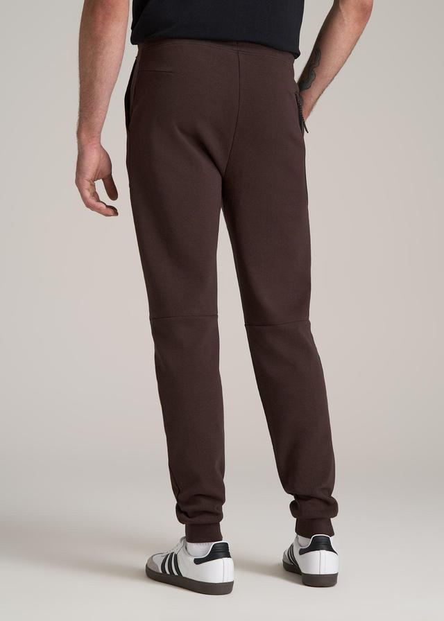 Tall Men's Utility Fleece Joggers in Espresso Male Product Image