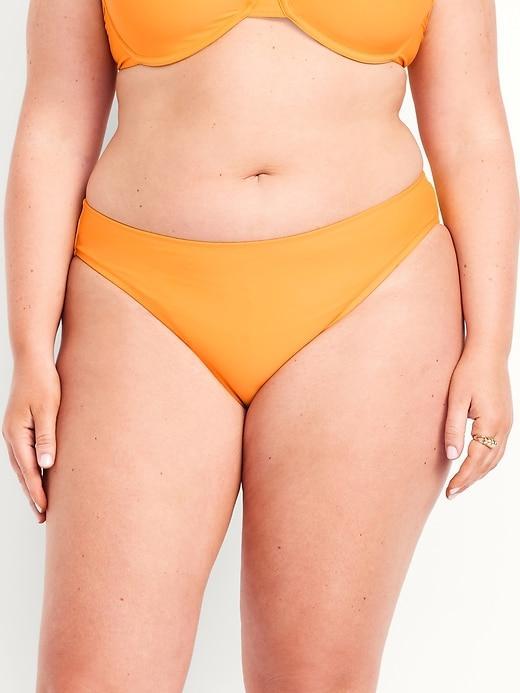 Mid-Rise Bikini Swim Bottoms Product Image