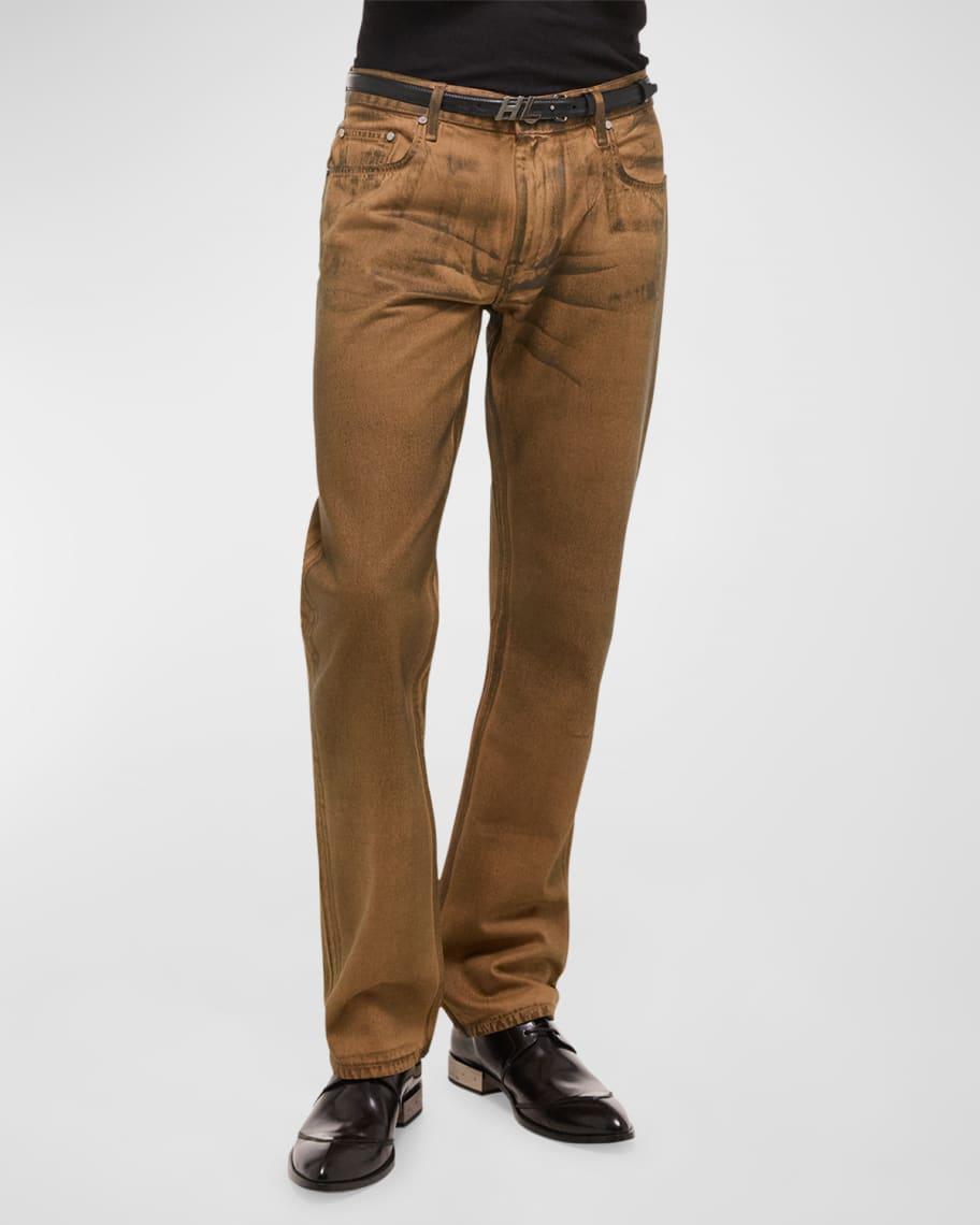 Mens Two-Tone Worker Jeans Product Image