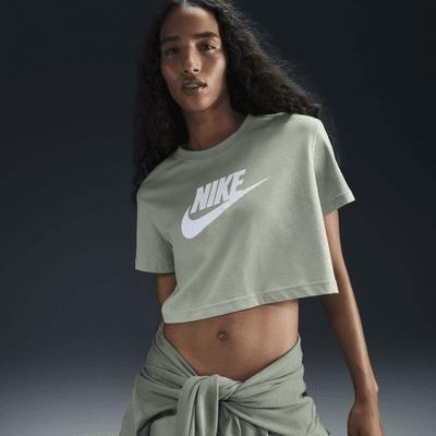 Nike Sportswear Essential Women's Cropped Logo T-Shirt Product Image