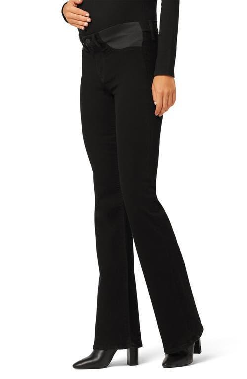 Hudson Nico Bootcut Maternity Jeans in Black Product Image