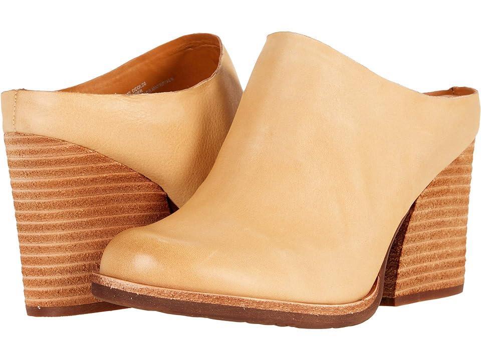 Kork-Ease Challis Leather Block Heel Mules Product Image