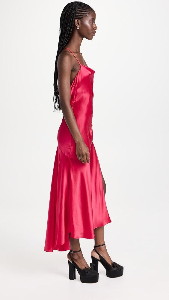 Bach Mai Bias Drape Midi Dress | Shopbop Product Image