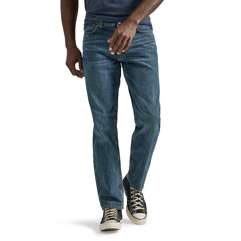 Mens Lee Legendary Relaxed-Fit Straight-Leg Jeans Pepper Grey Product Image