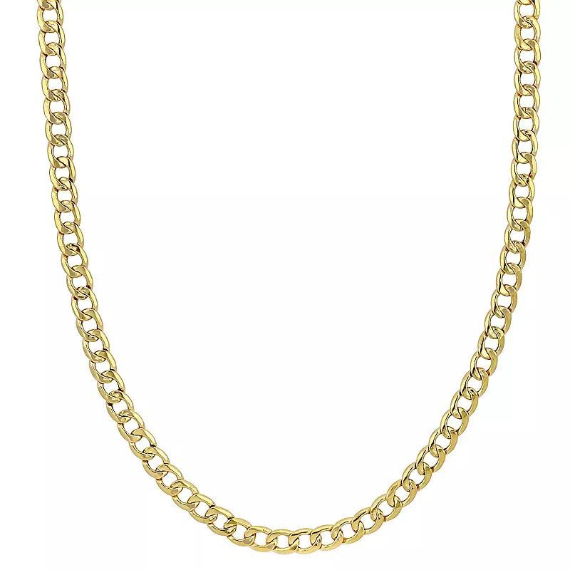 Stella Grace 14k Gold Curb Link Chain Necklace, Womens Product Image