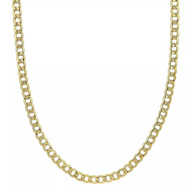 Stella Grace 14k Gold Curb Link Chain Necklace, Womens Product Image