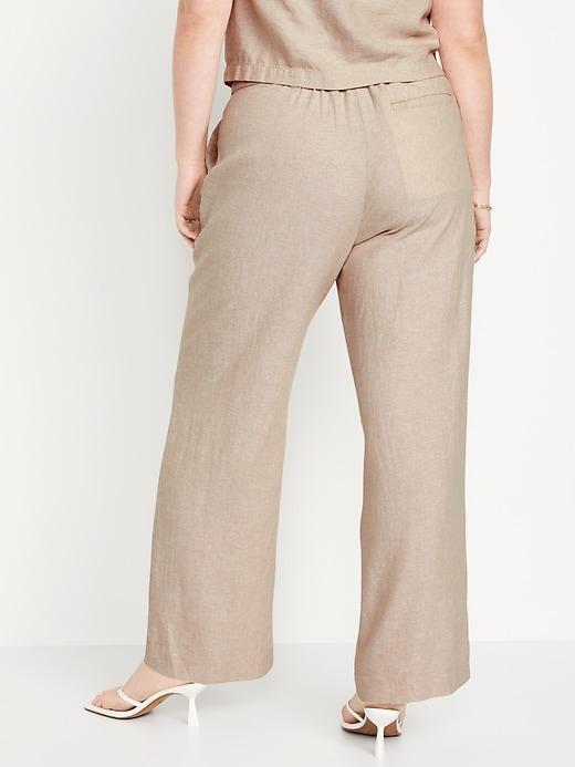 Extra High-Waisted Wide-Leg Taylor Pants Product Image