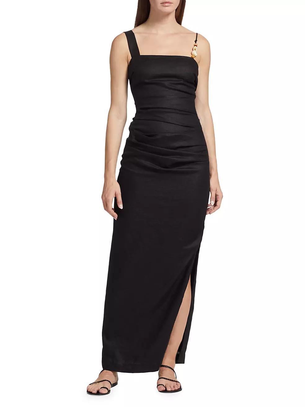 Antonia Beaded Midi-Dress Product Image