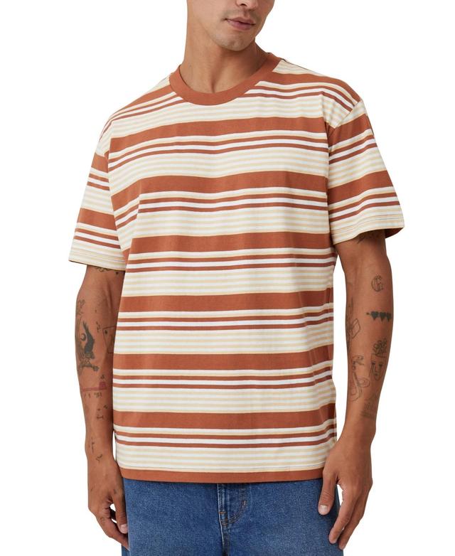 Cotton On Mens Loose Fit Stripe T-Shirt Product Image