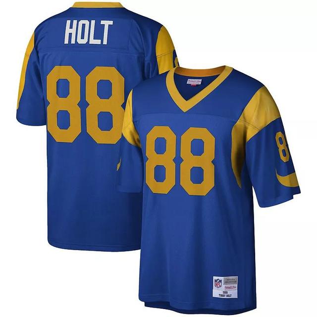 Mens Mitchell & Ness Torry Holt Royal Los Angeles Rams 1999 Legacy Replica Jersey Product Image