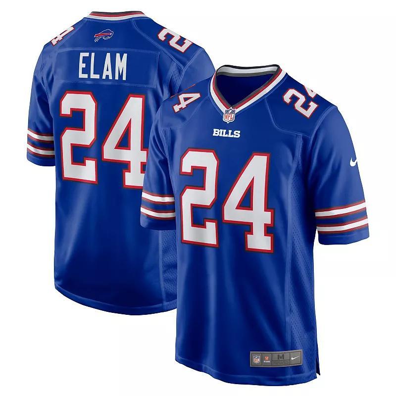 Mens Nike Kaiir Elam Royal Buffalo Bills Player Game Jersey Product Image